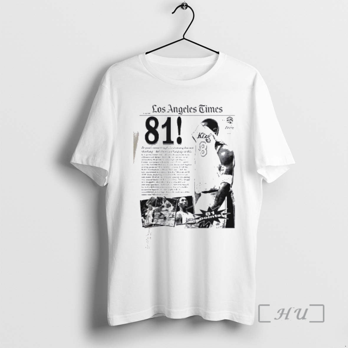 Officials Los Angeles Times Kobe 81 Points Vintage T-Shirts, Hoodie, Sweatshirt | PopFlextees.com