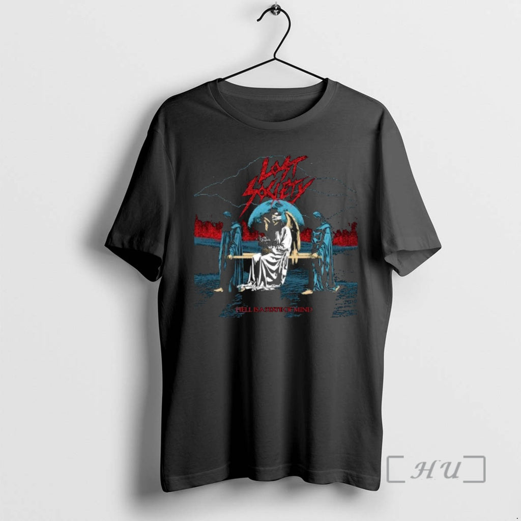 Officials Lost Society Hell Is A State Of Mind 6th March 2026 Premium T Shirts Hoodie, Sweatshirt | PopFlextees.com