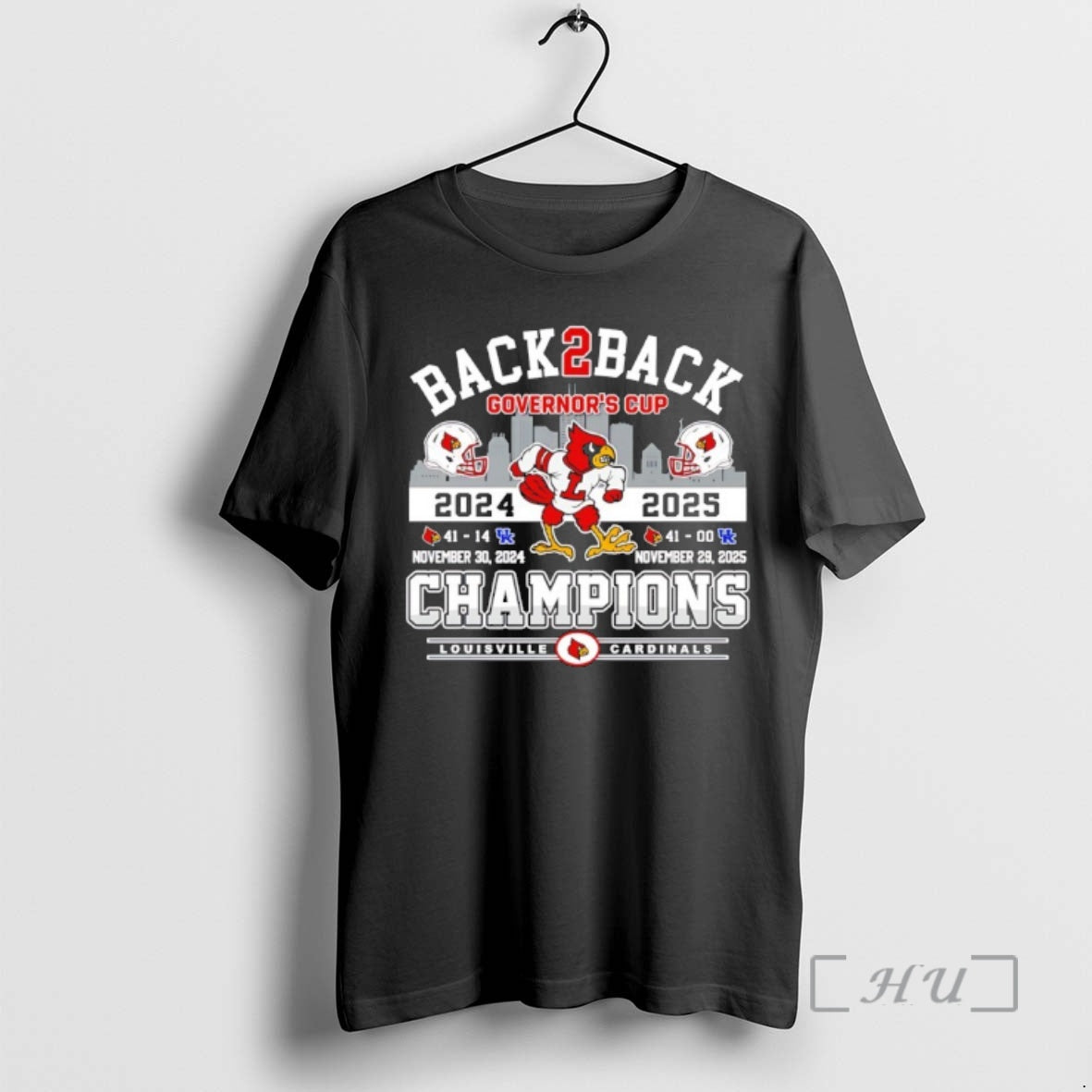 Officials Louisville Cardinals Back Back Governors Cup Champions 24 25 T-Shirts, Hoodie, Sweatshirt