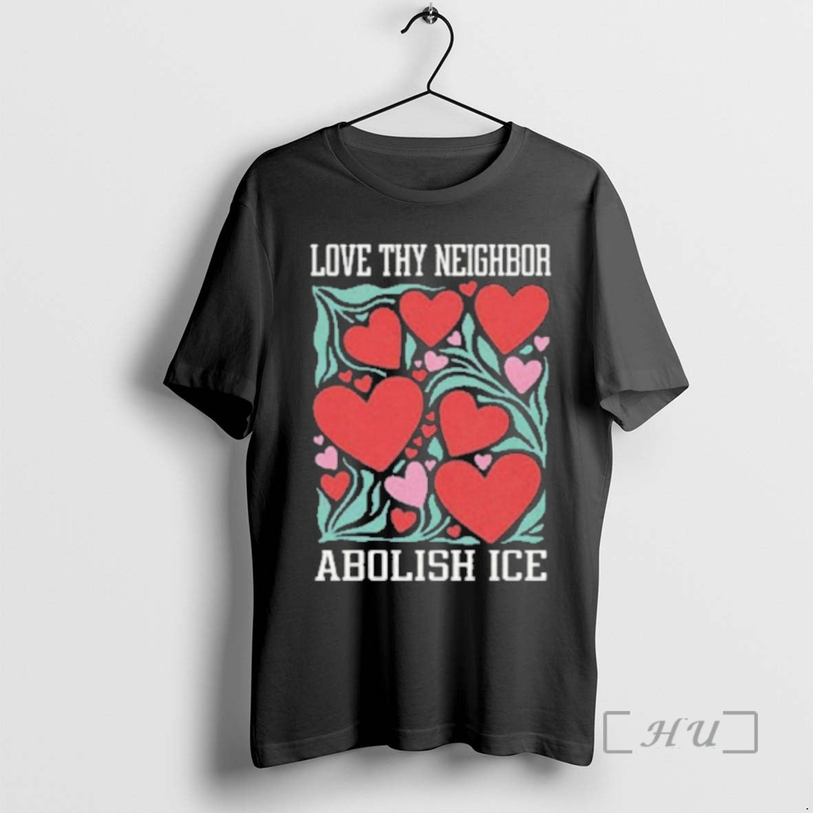 Officials Love Thy Neighbor Abolish Ice T-Shirts, Hoodie, Sweatshirt | PopFlextees.com
