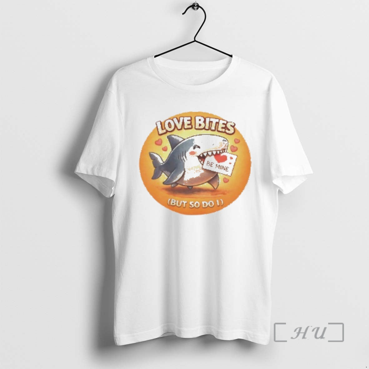 Officials Love Bites Shark Valentines T-Shirts, Hoodie, Sweatshirt | PopFlextees.com