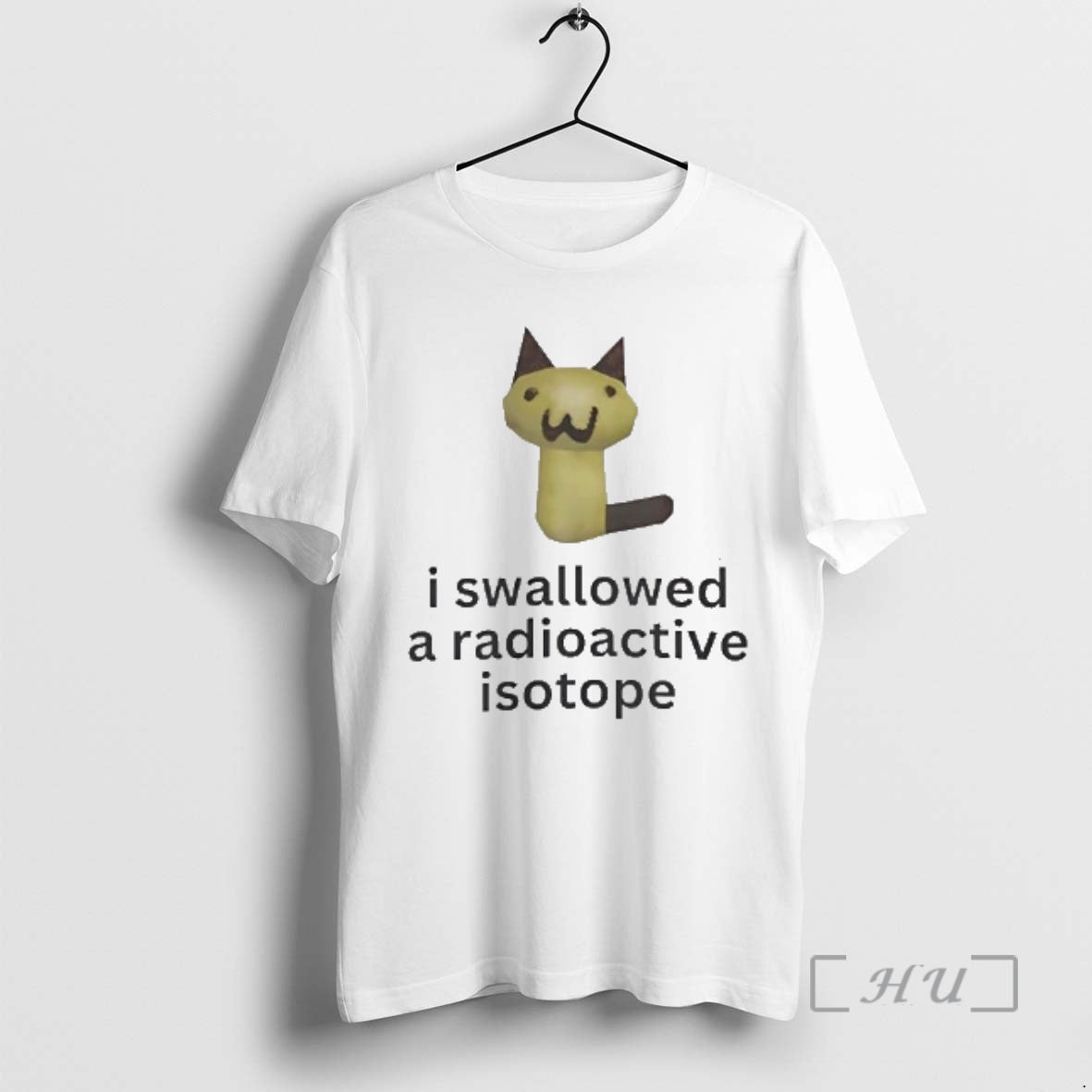 Officials Low Poly Cat I Swallowed A Radioactive Isotope T-Shirts, Hoodie, Sweatshirt | PopFlextees.com