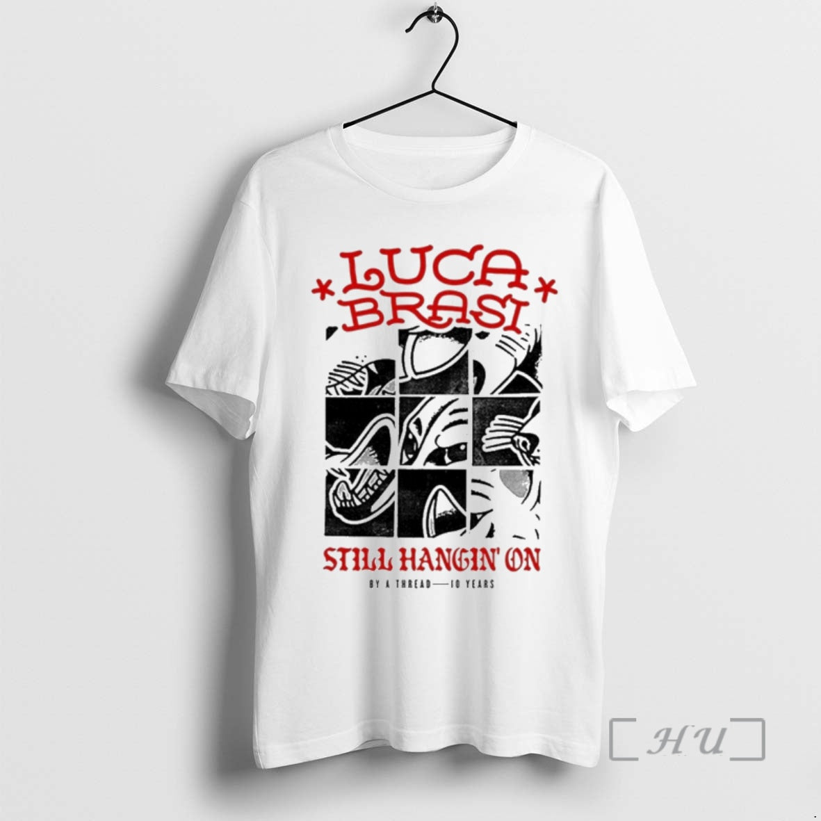 Officials Luca Brasi Still Hangin On By A Thread 10 Years Premium T Shirts Sweater Hoodie, Sweatshirt | PopFlextees.com