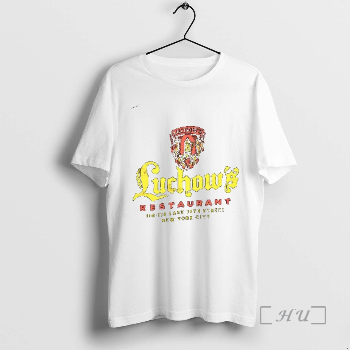 Officials Luchows Restaurant New York City Address Vintage Logo T-Shirts, Hoodie, Sweatshirt | PopFlextees.com