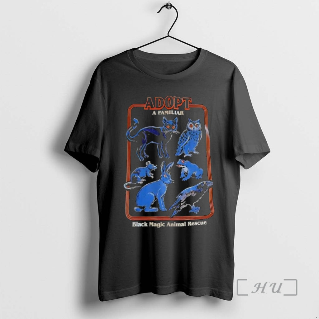 Officials Madopt A Familiar Steven Rhodes Blacks Magic Animal Rescue T-Shirts, Hoodie, Sweatshirt | PopFlextees.com