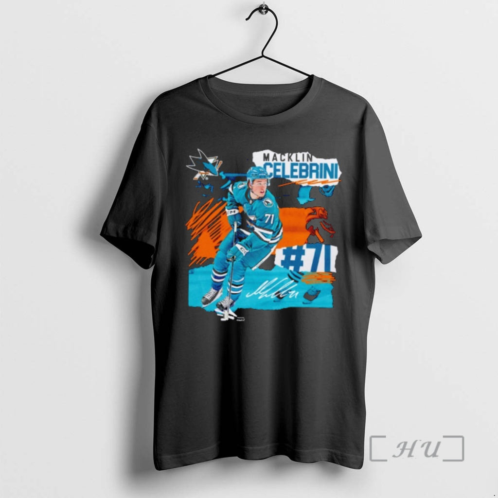 Officials Macklin Celebrini San Jose Sharks Nhl Fresh Ice T-Shirts, Hoodie, Sweatshirt | PopFlextees.com