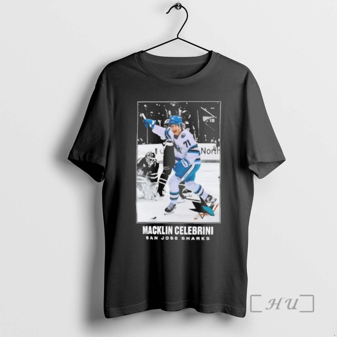 Officials Macklin Celebrini Celebration Moment San Jose Sharks T-Shirts, Hoodie, Sweatshirt | PopFlextees.com