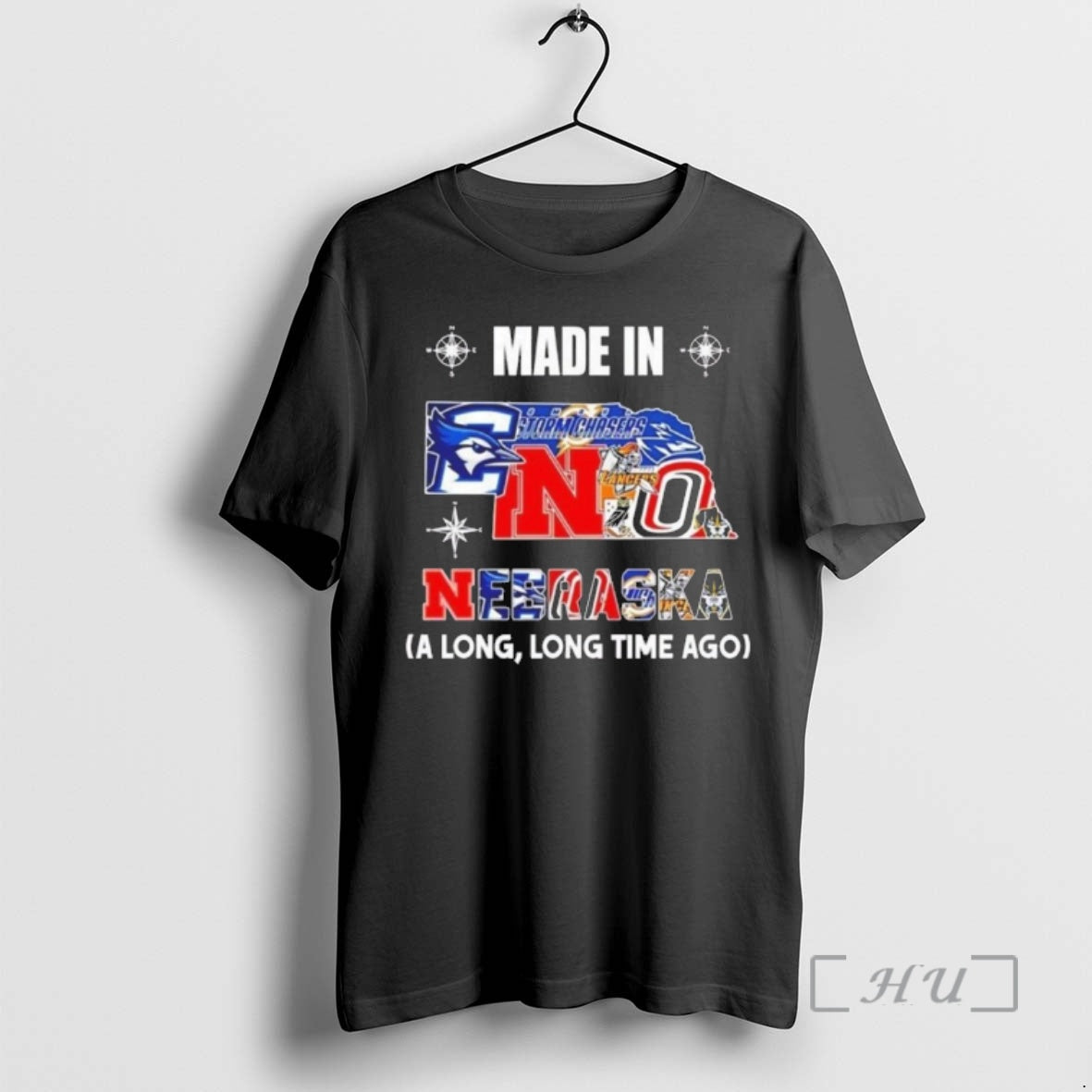 Officials Made In Nebraska A Long Long Time Ago State Logo Map 2026 Premium T-Shirts, Hoodie, Sweatshirt | PopFlextees.com