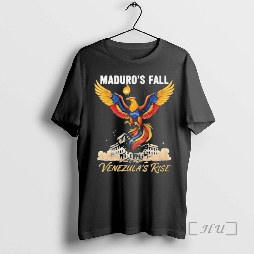 Officials Maduros Fall Venezuelas Rise January 3 2026 Operation Absolute Resolve Premium T Shirts Sweater Hoodie, Sweatshirt