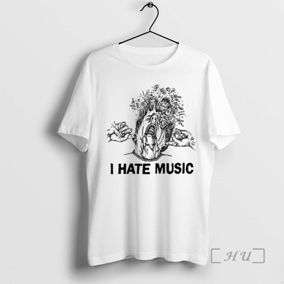 Officials Maggot Death I Hate Music T-Shirts, Hoodie, Sweatshirt | PopFlextees.com