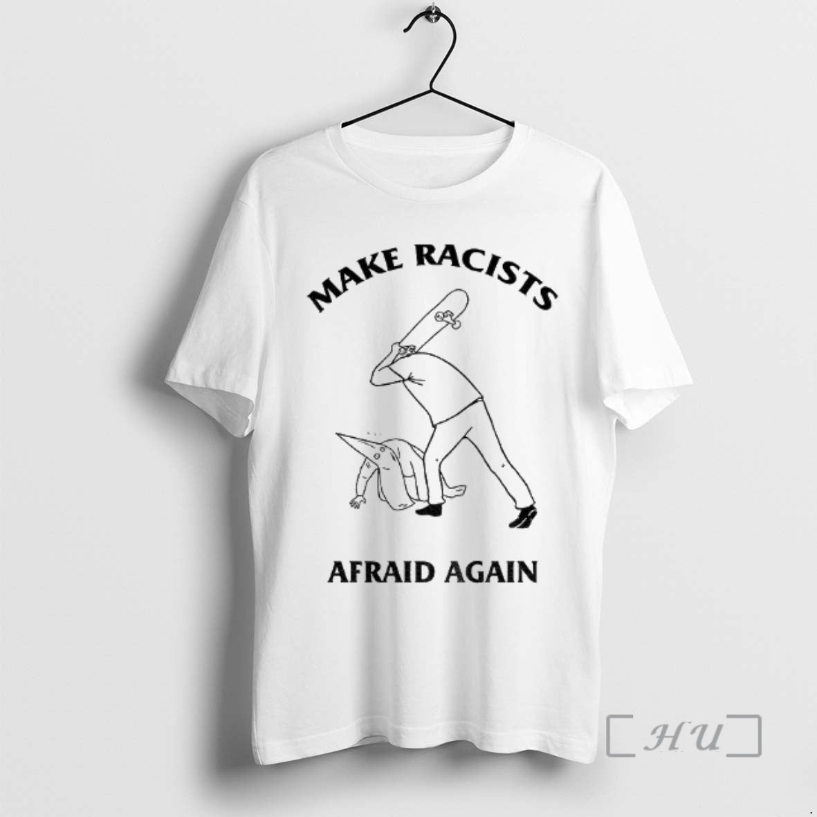 Officials Make Racist Afraid Again Political T-Shirts, Hoodie, Sweatshirt | PopFlextees.com