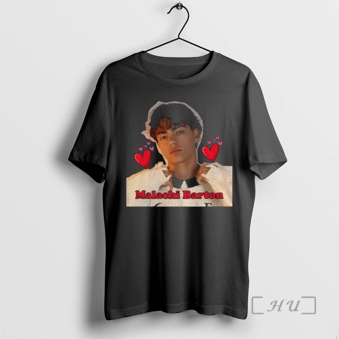 Officials Malachi Barton Love Heart 90s Style T-Shirts, Hoodie, Sweatshirt | PopFlextees.com