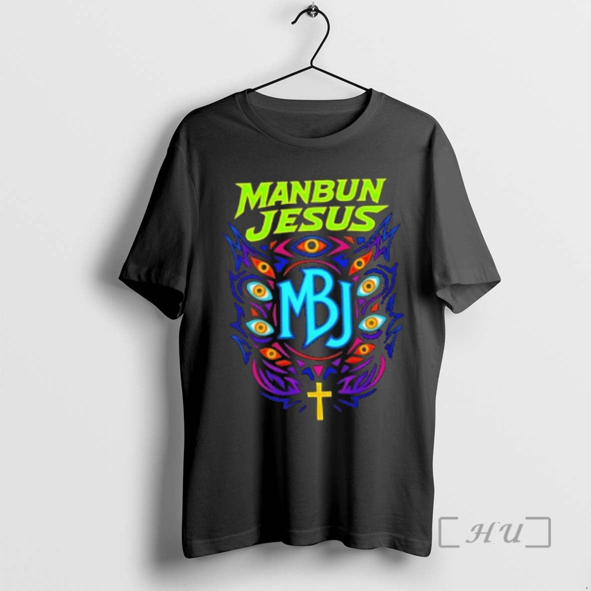 Officials Manbun Jesus Third Eye T-Shirts, Hoodie, Sweatshirt | PopFlextees.com