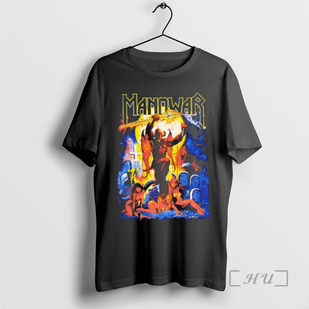 Officials Manowar Hell On Earth T-Shirts, Hoodie, Sweatshirt | PopFlextees.com