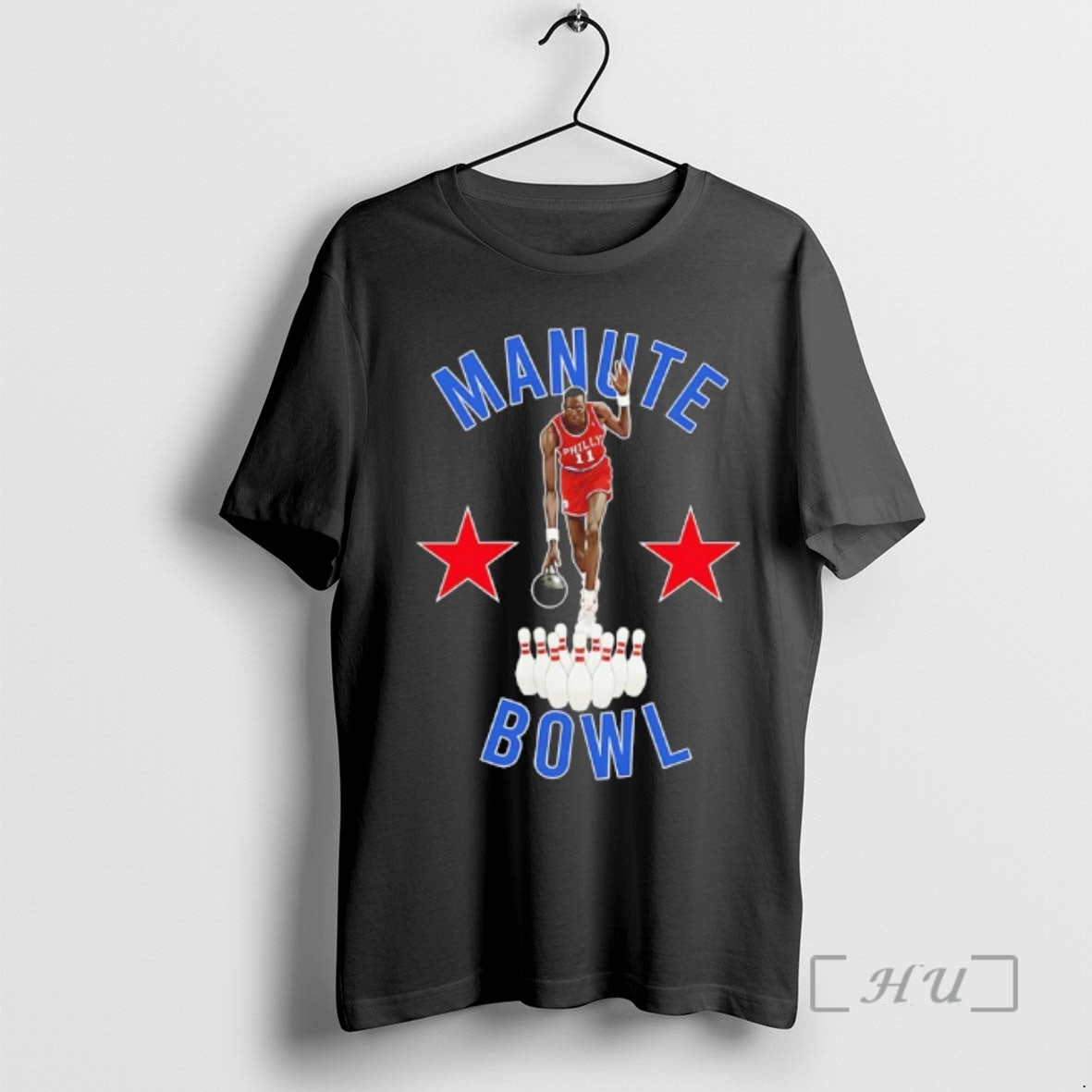 Officials Manute Bol Philadelphia 76ers Bowling Minute Manute T-Shirts, Hoodie, Sweatshirt | PopFlextees.com