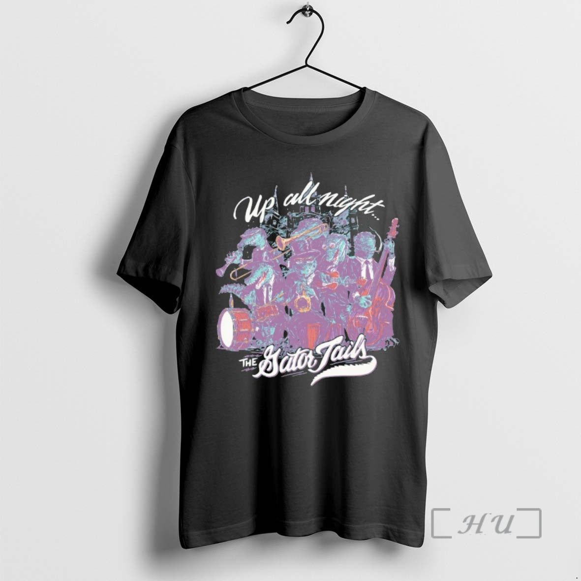Officials Mardi Gras 2026 Up All Night The Gator Jails T-Shirts, Hoodie, Sweatshirt | PopFlextees.com
