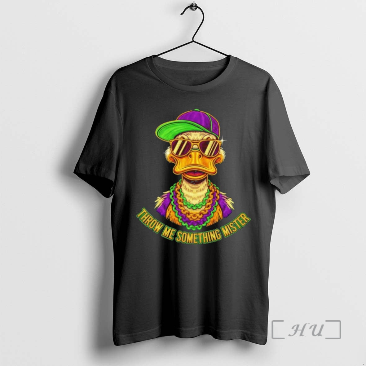 Officials Mardi Gras Duck Throw Me Something Mister T-Shirts, Hoodie, Sweatshirt | PopFlextees.com