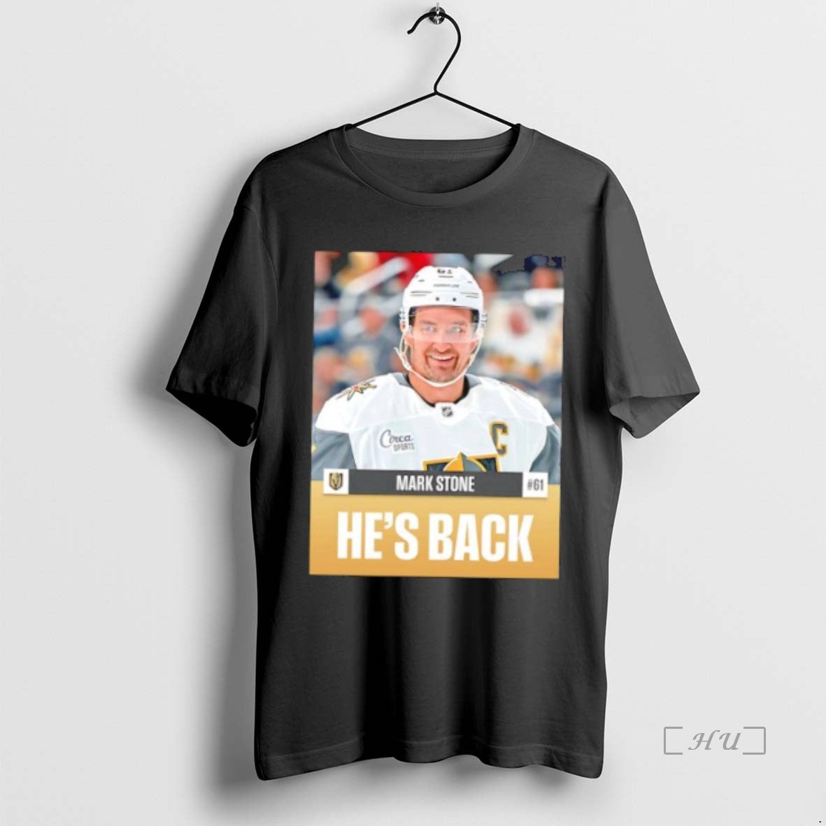 Officials Mark Stone Hes Back Vegas Golden Knights Stylish T-Shirts, Hoodie, Sweatshirt | PopFlextees.com