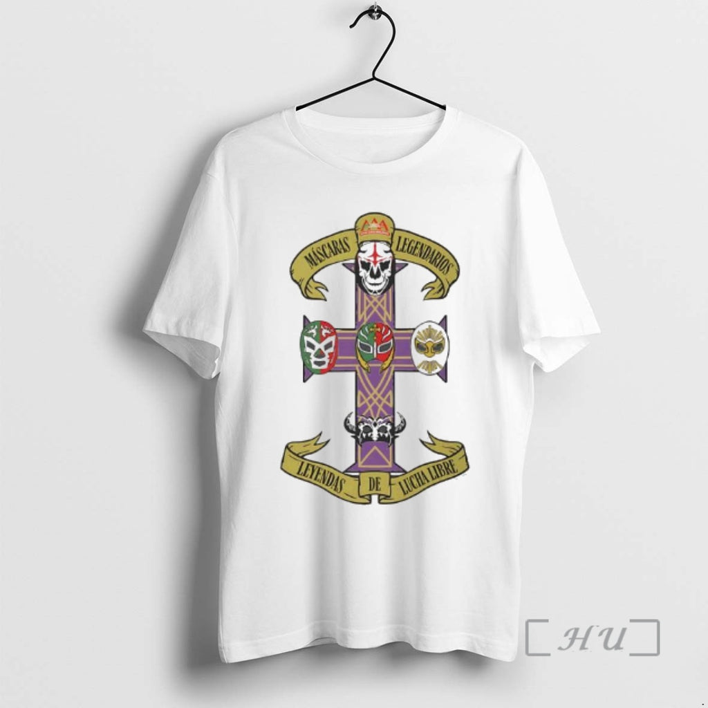 Officials Mascaras Legendarios Leyendas De Lucha Libre T-Shirts, Hoodie, Sweatshirt | PopFlextees.com