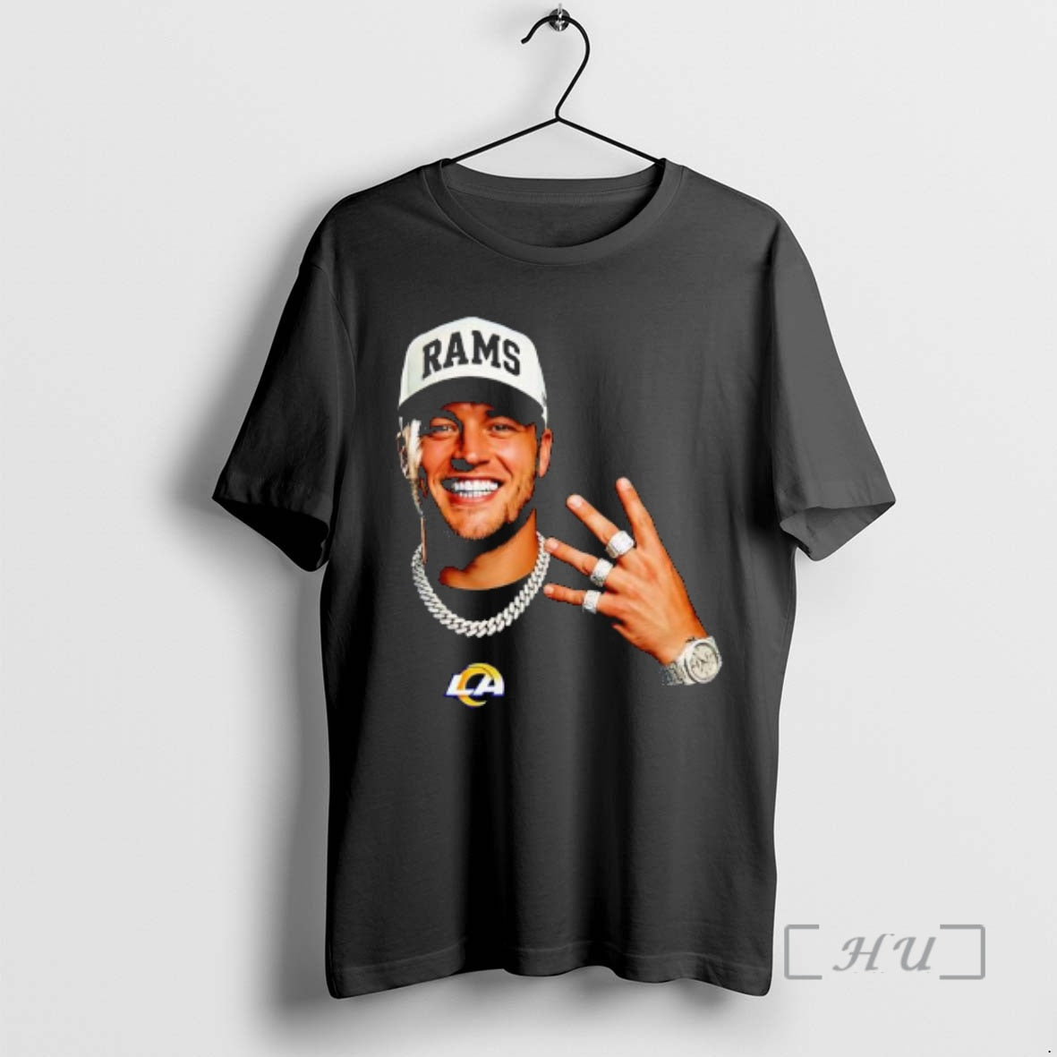 Officials Matthew Stafford La Rams Mvp With Rings T-Shirts, Hoodie, Sweatshirt | PopFlextees.com