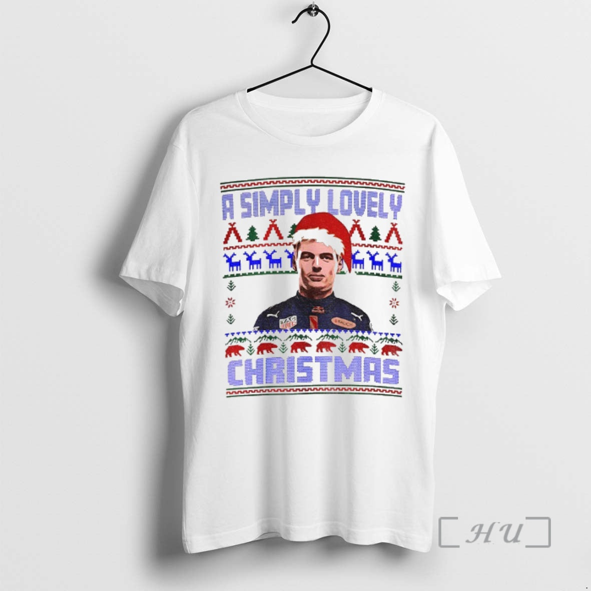 Officials Max Verstappen Santa Hat A Simply Lovely Christmas 2025 T-Shirts, Hoodie, Sweatshirt | PopFlextees.com
