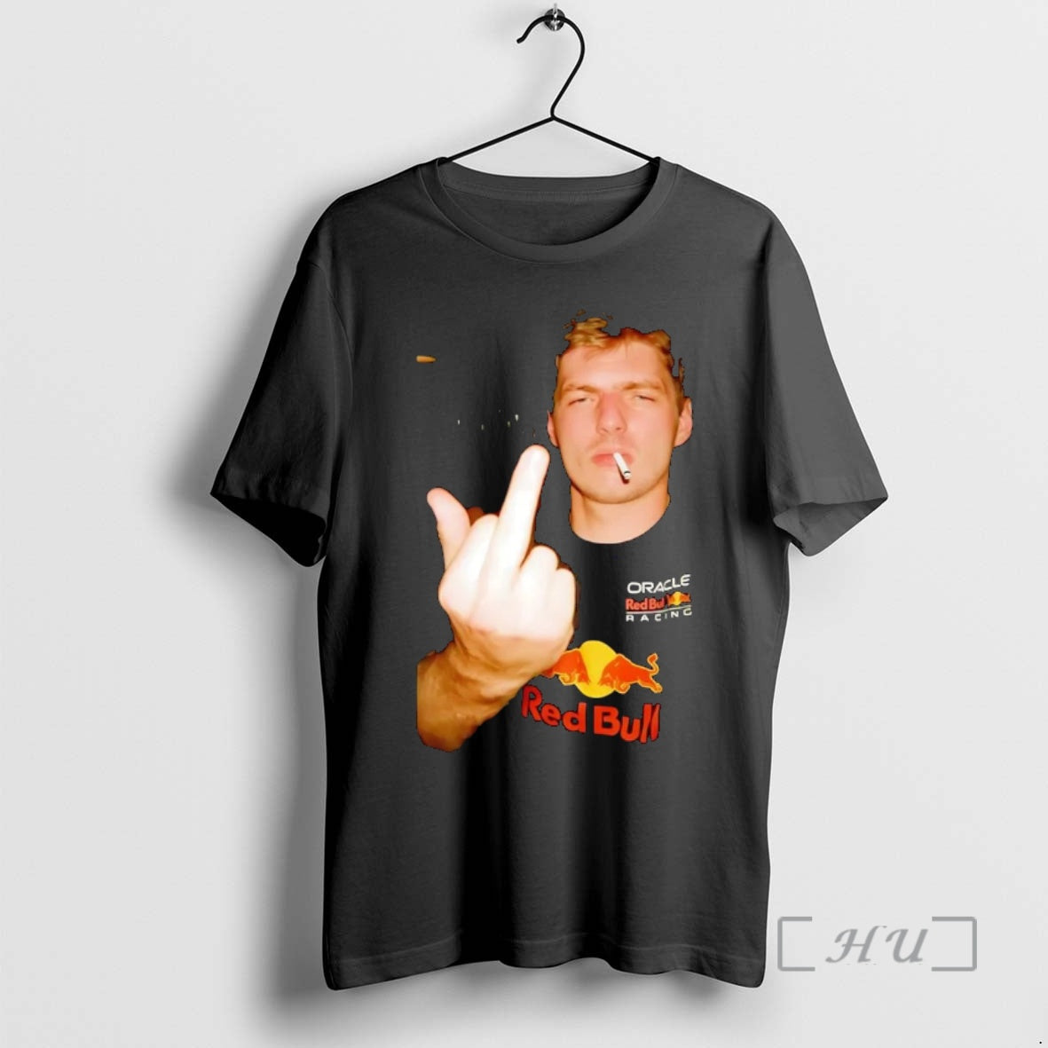 Officials Max Verstappen Smoking Middle Finger T-Shirts, Hoodie, Sweatshirt | PopFlextees.com