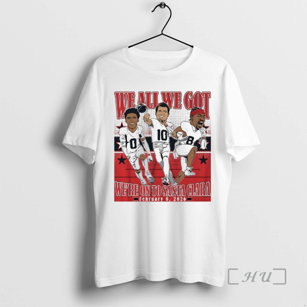 Officials Maye Diggs And Gonzalez We All We Got Were On To Santa Clara Patriots T-Shirts, Hoodie, Sweatshirt