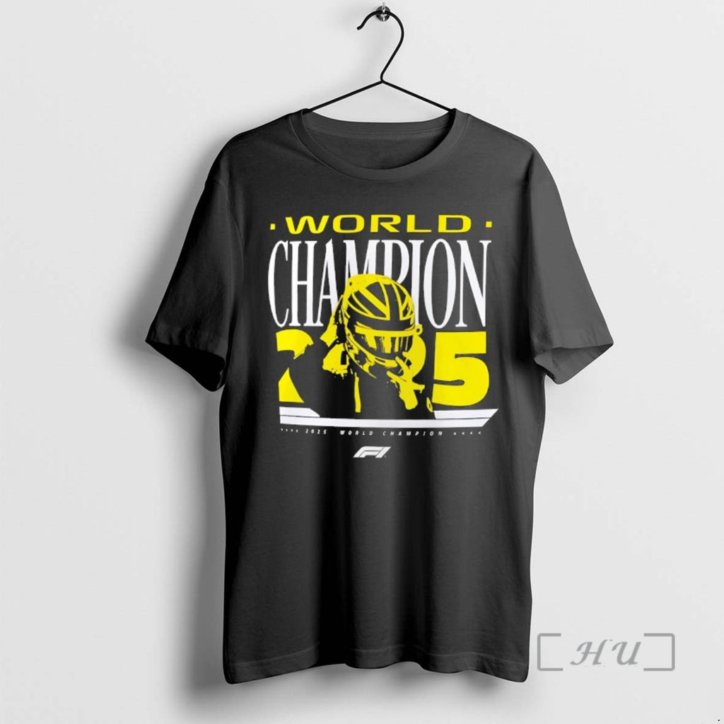 Officials Mclaren Lando 2025 Formula 1 World Champion T-Shirts, Hoodie, Sweatshirt | PopFlextees.com