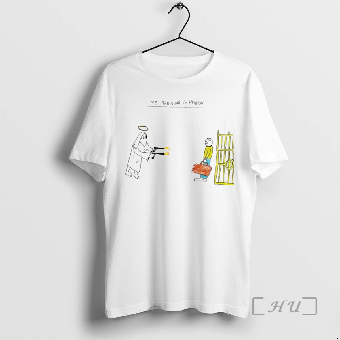 Officials Me Arriving To Heaven Paint Christmas T-Shirts, Hoodie, Sweatshirt | PopFlextees.com