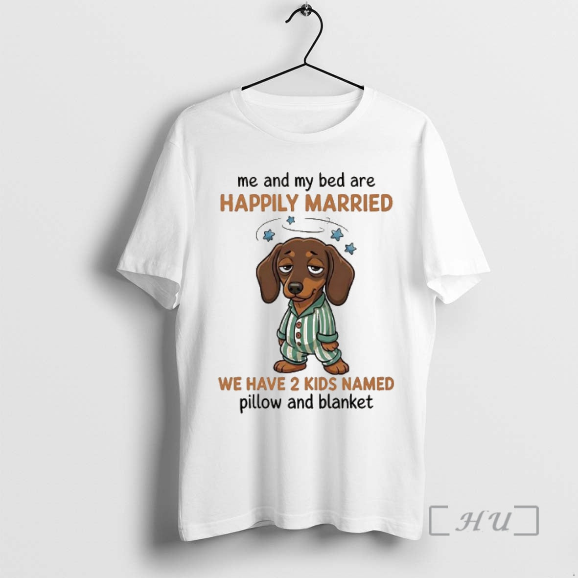 Officials Me And My Bed Are Happily Married We Have 2 Kids Named Pillow And T-Shirts, Hoodie, Sweatshirt | PopFlextees.com
