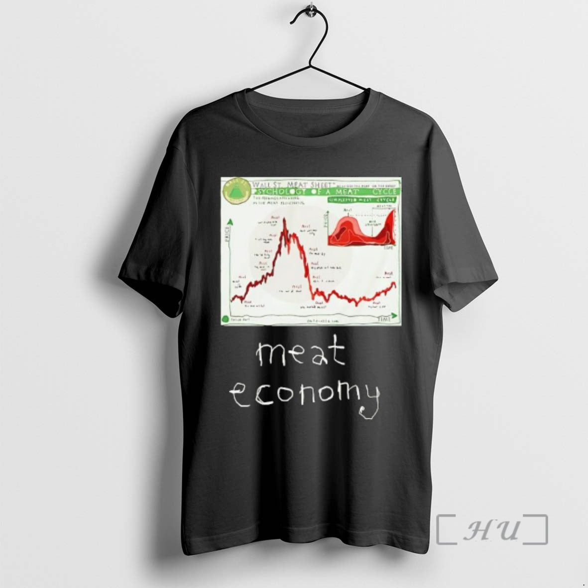 Officials Meat Economy Wall St T-Shirts, Hoodie, Sweatshirt | PopFlextees.com