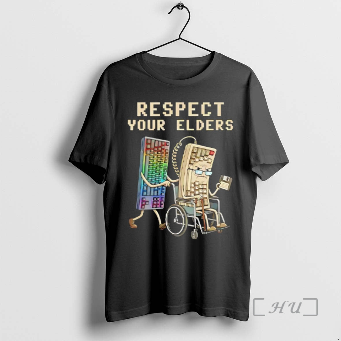 Officials Mechanical Keyboard Respect Your Elders T-Shirts, Hoodie, Sweatshirt | PopFlextees.com