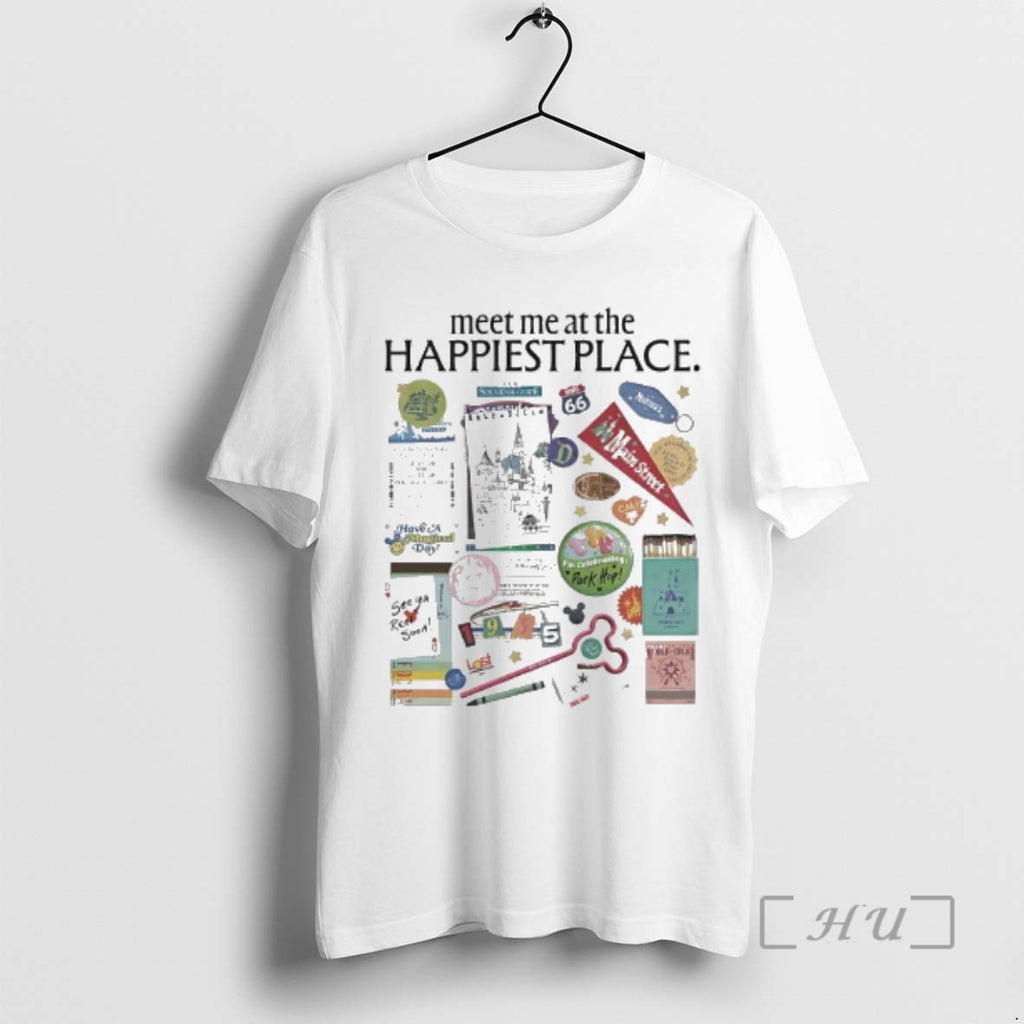 Officials Meet Me At The Happiest Place Graphic T-Shirts, Hoodie, Sweatshirt | PopFlextees.com