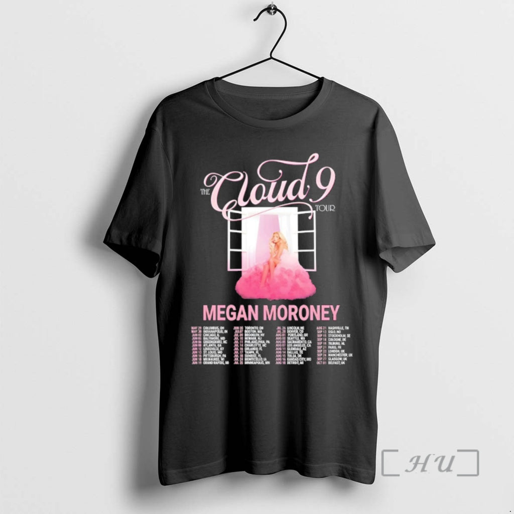Officials Megan Moroney The Cloud 9 World Tour Vintage T-Shirts, Hoodie, Sweatshirt | PopFlextees.com