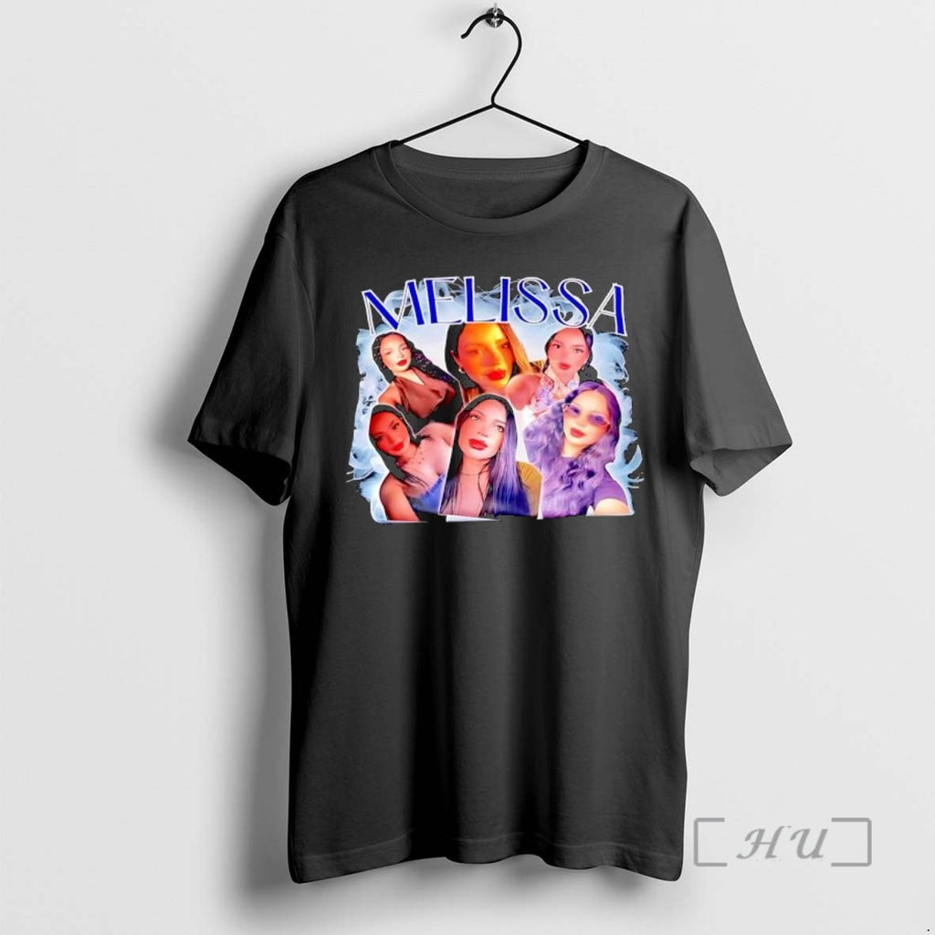 Officials Melissa Custom Photo Collage Name Cursive Font Portrait Graphic T-Shirts, Hoodie, Sweatshirt | PopFlextees.com