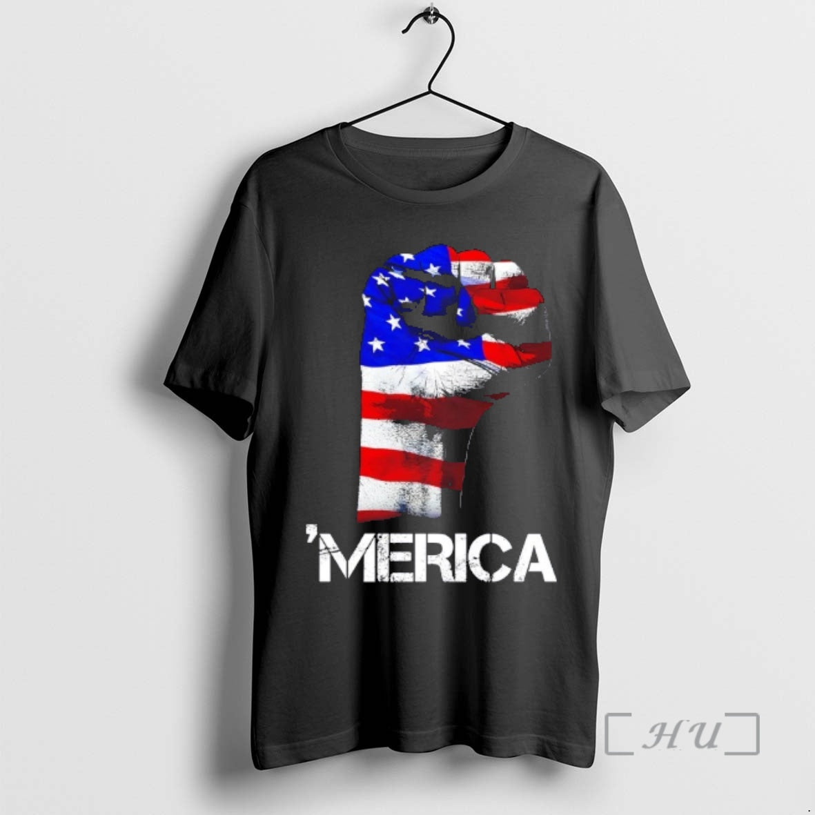 Officials Merica Freedom Fist Flag T-Shirts, Hoodie, Sweatshirt | PopFlextees.com
