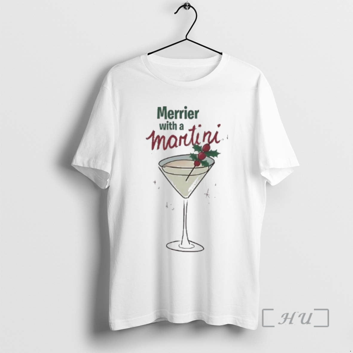 Officials Merrier With A Martini T-Shirts, Hoodie, Sweatshirt | PopFlextees.com