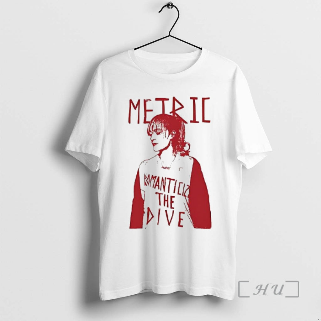 Officials Metric Romanticize The Dive Woman T-Shirts, Hoodie, Sweatshirt | PopFlextees.com