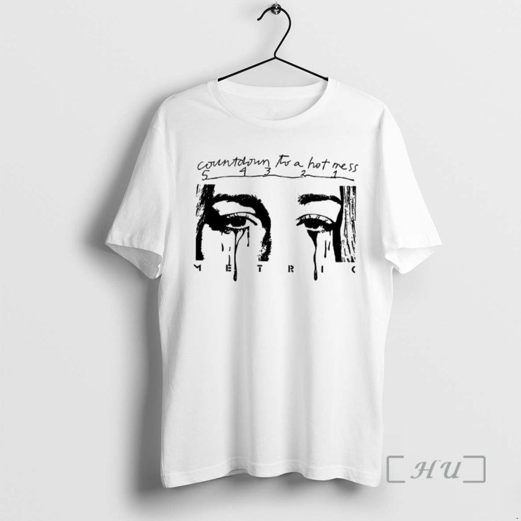 Officials Metric Countdown To A Hot Mess Woman T-Shirts, Hoodie, Sweatshirt | PopFlextees.com
