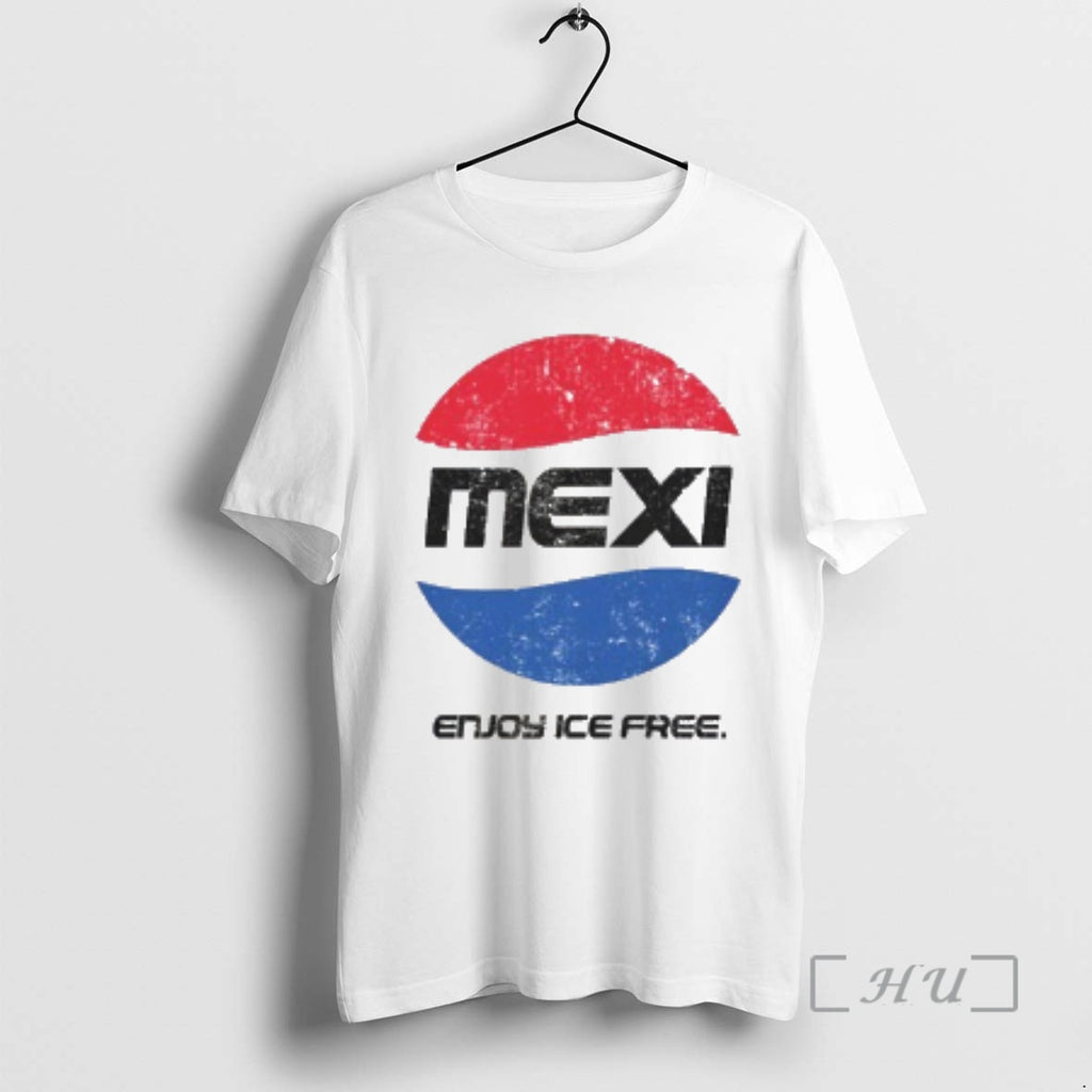 Officials Mexi Enjoy Ice Free Logo Parody T-Shirts, Hoodie, Sweatshirt | PopFlextees.com