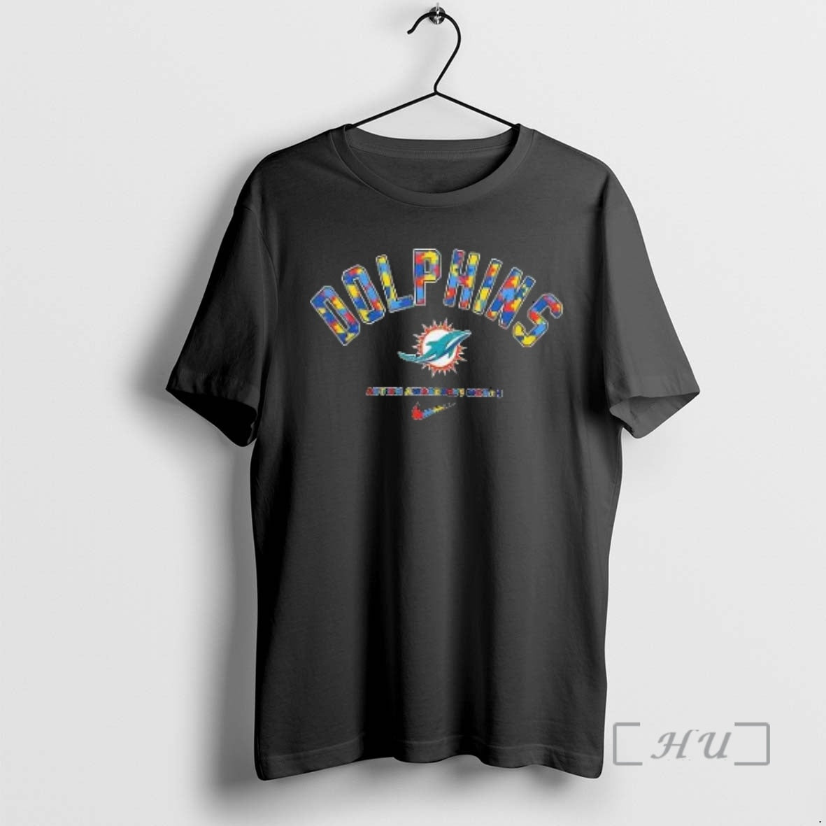 Officials Miami Dolphins Autism Awareness Month They Not Like Us 3d Premium T Shirts Sweater Hoodie, Sweatshirt