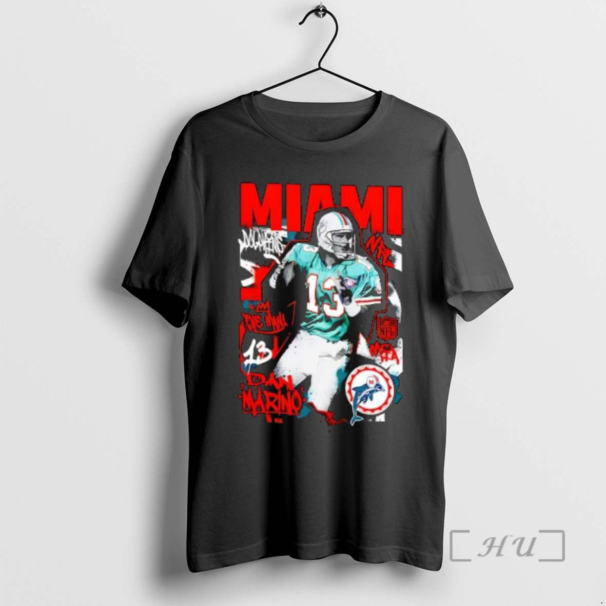 Officials Miami Dolphins Dan Marino T-Shirts, Hoodie, Sweatshirt | PopFlextees.com