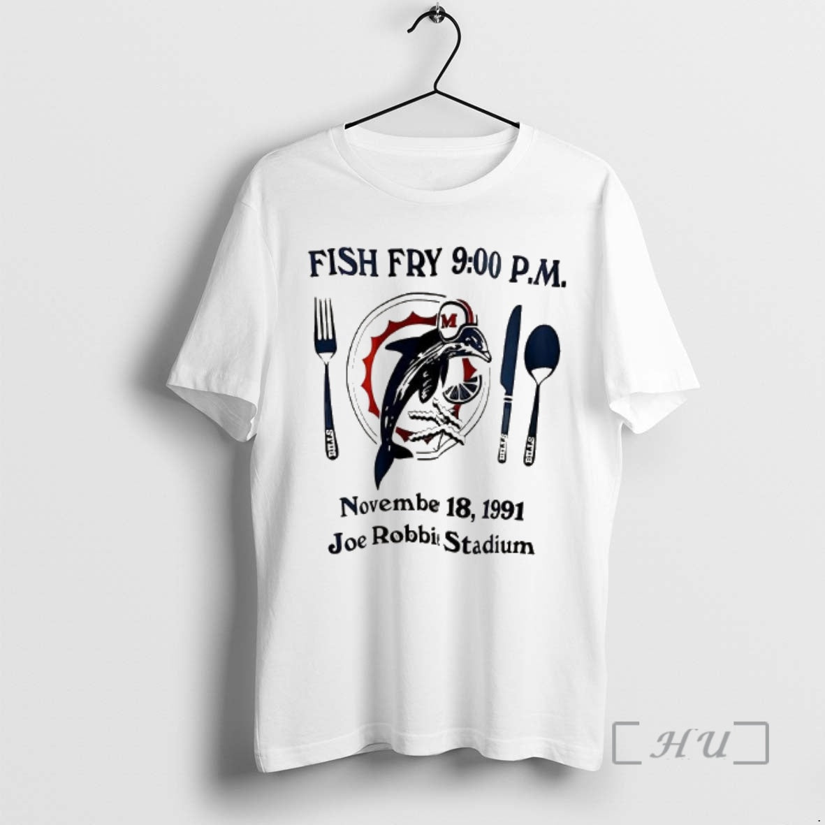 Officials Miami Dolphins Fish Fry 900 Pm November 18 1991 Joe Robbie Stadium Premium T-Shirts, Hoodie, Sweatshirt