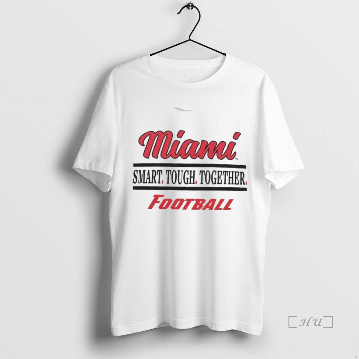 Officials Miami Redhawks Football Smart Tough Together T-Shirts, Hoodie, Sweatshirt | PopFlextees.com