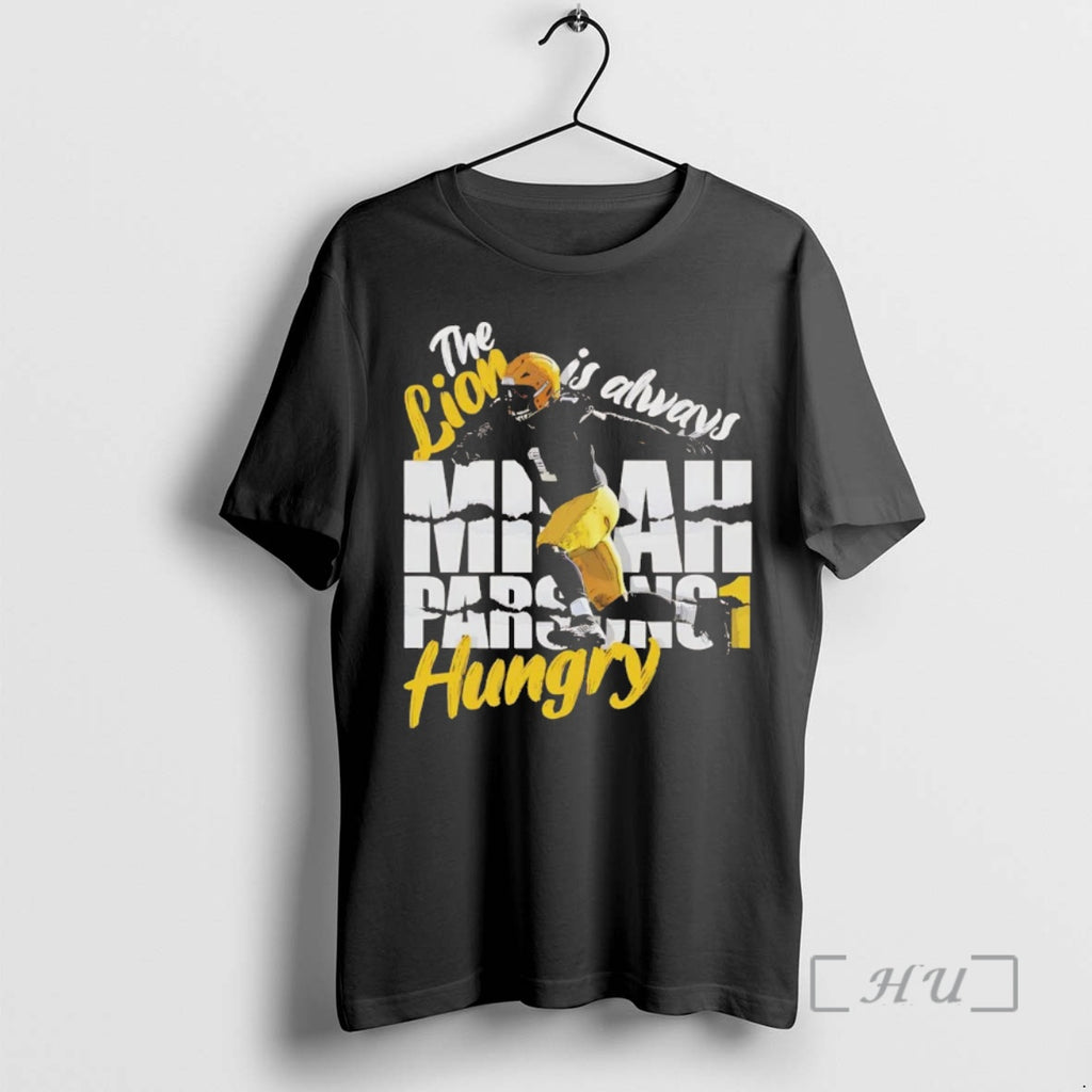 Officials Micah Parsons The Lion Is Always Hungry Green Bay Packers Chriast Premium T Shirts Hoodie, Sweatshirt