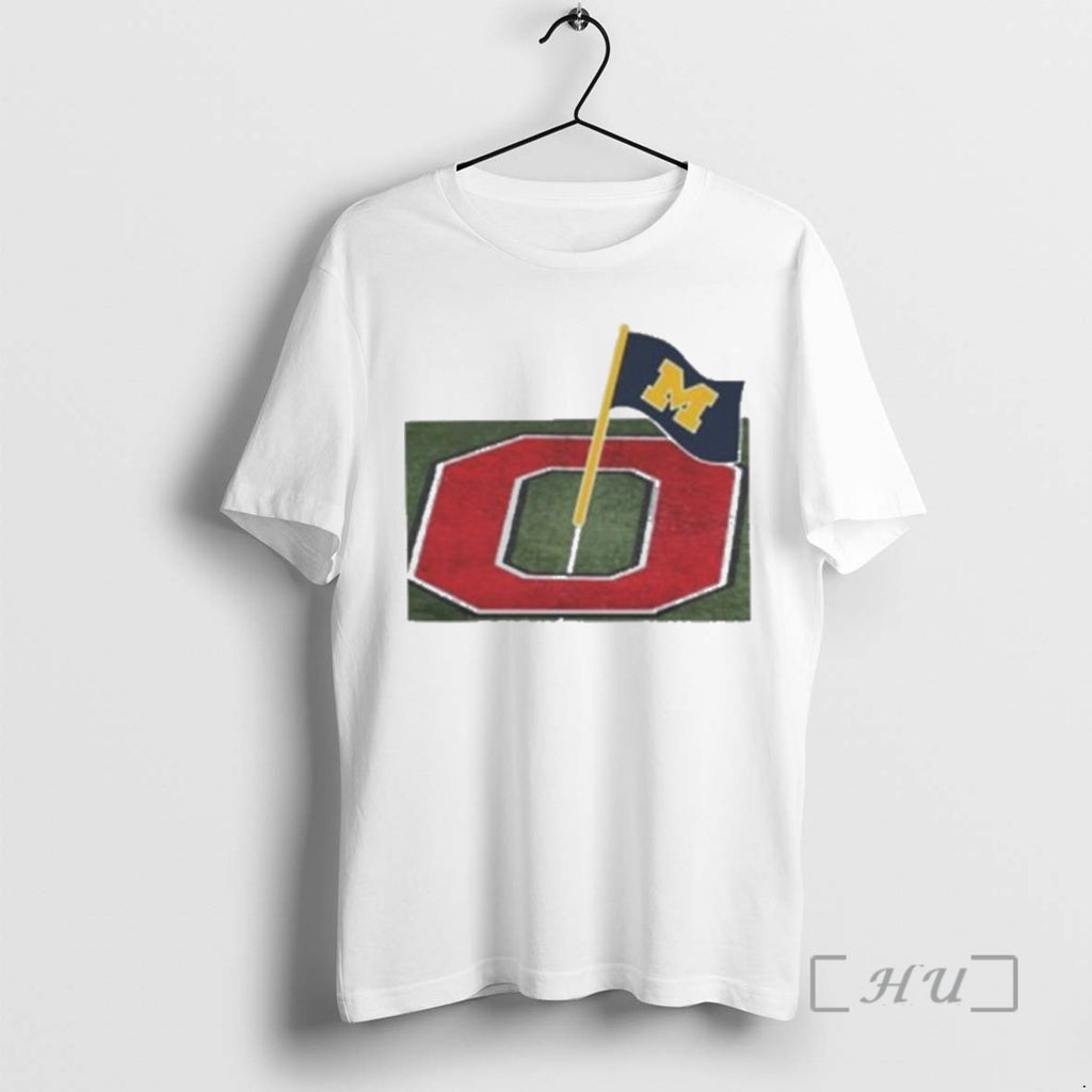 Officials Michigan Plant The Flag Ohio T-Shirts, Hoodie, Sweatshirt | PopFlextees.com