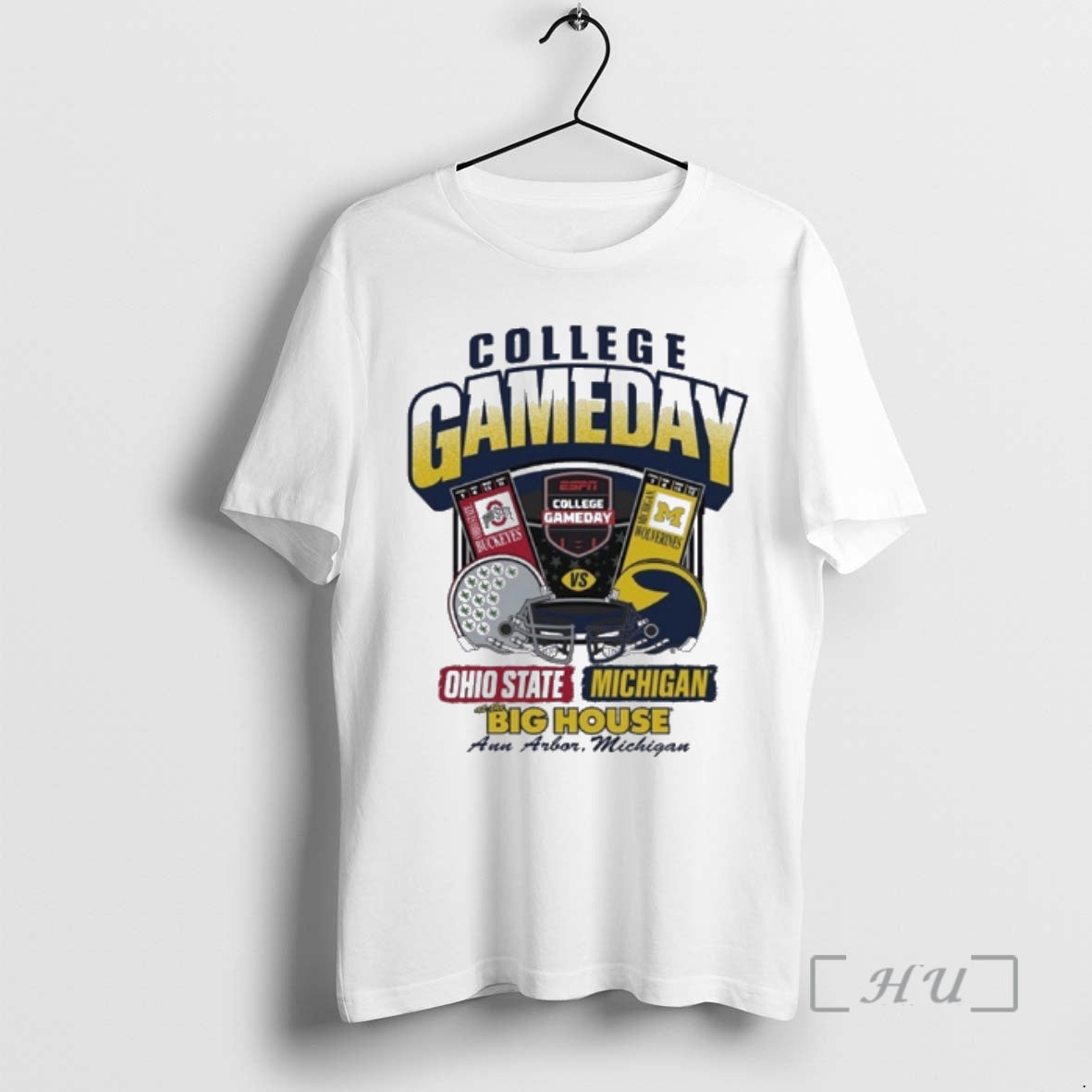 Officials Michigan Wolverines 2025 College Gameday Vs Ohio State Ticket T-Shirts, Hoodie, Sweatshirt | PopFlextees.com