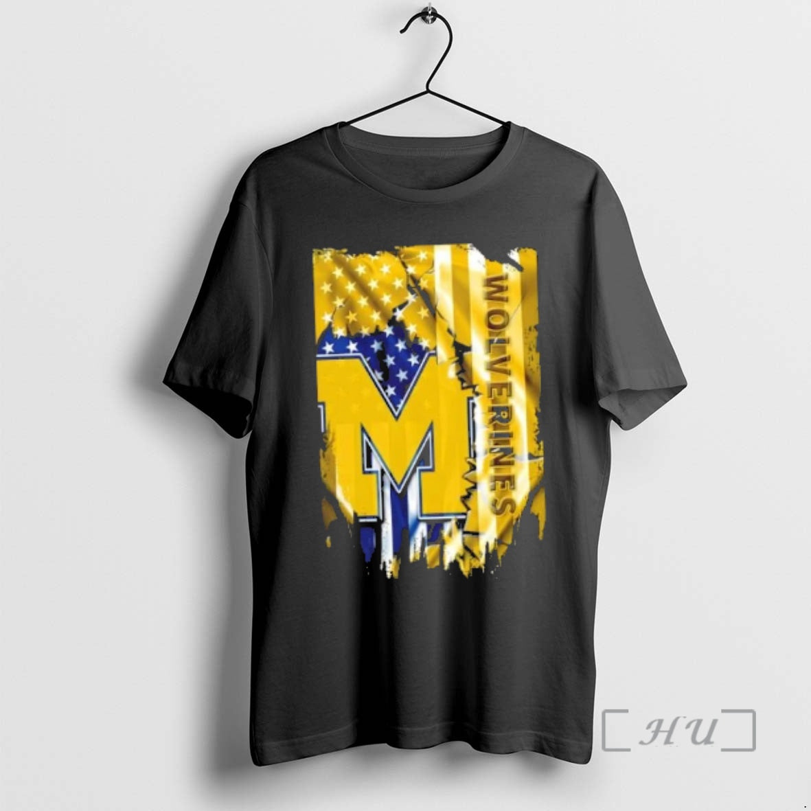 Officials Michigan Wolverines Football X American Flag T-Shirts, Hoodie, Sweatshirt | PopFlextees.com
