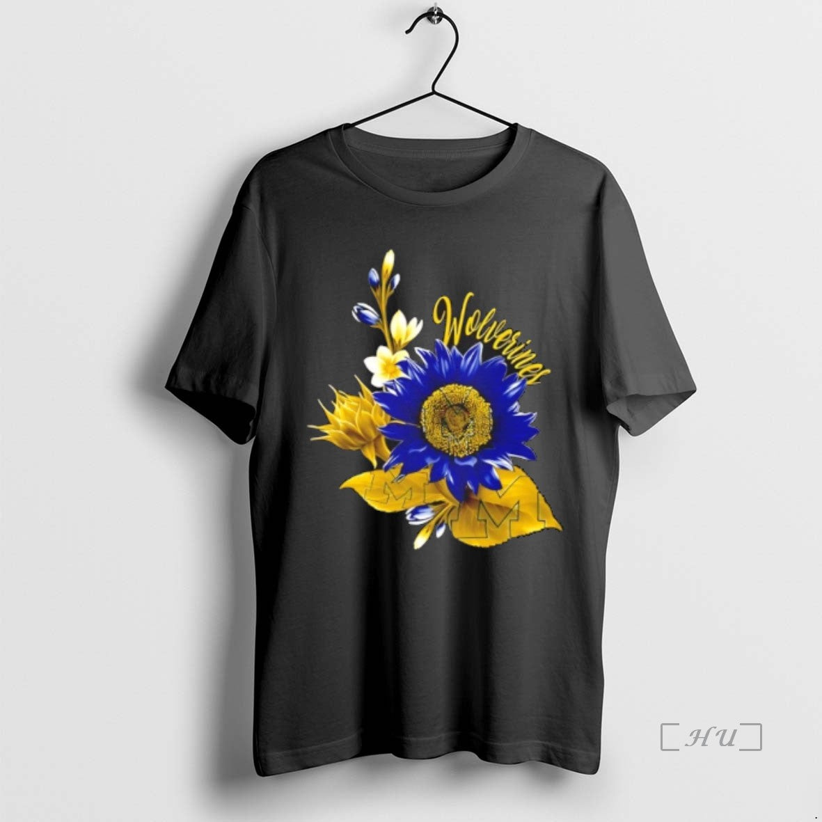 Officials Michigan Wolverines Football X Sunflower Floral T-Shirts, Hoodie, Sweatshirt | PopFlextees.com