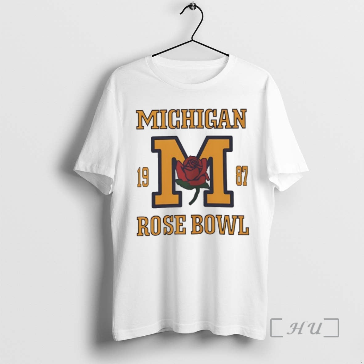 Officials Michigan Wolverines Basketball Rose Bowl 1987 T-Shirts, Hoodie, Sweatshirt | PopFlextees.com
